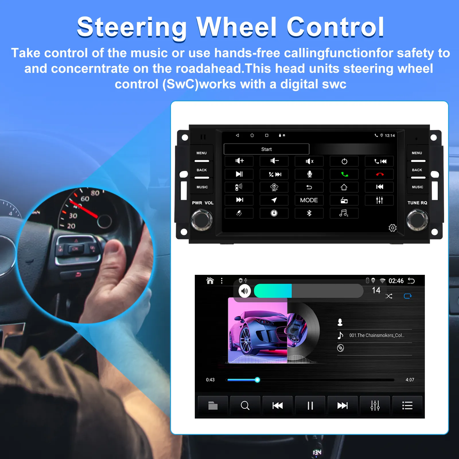 Custom Android Car Player 9 Inch JMANCE Company 8