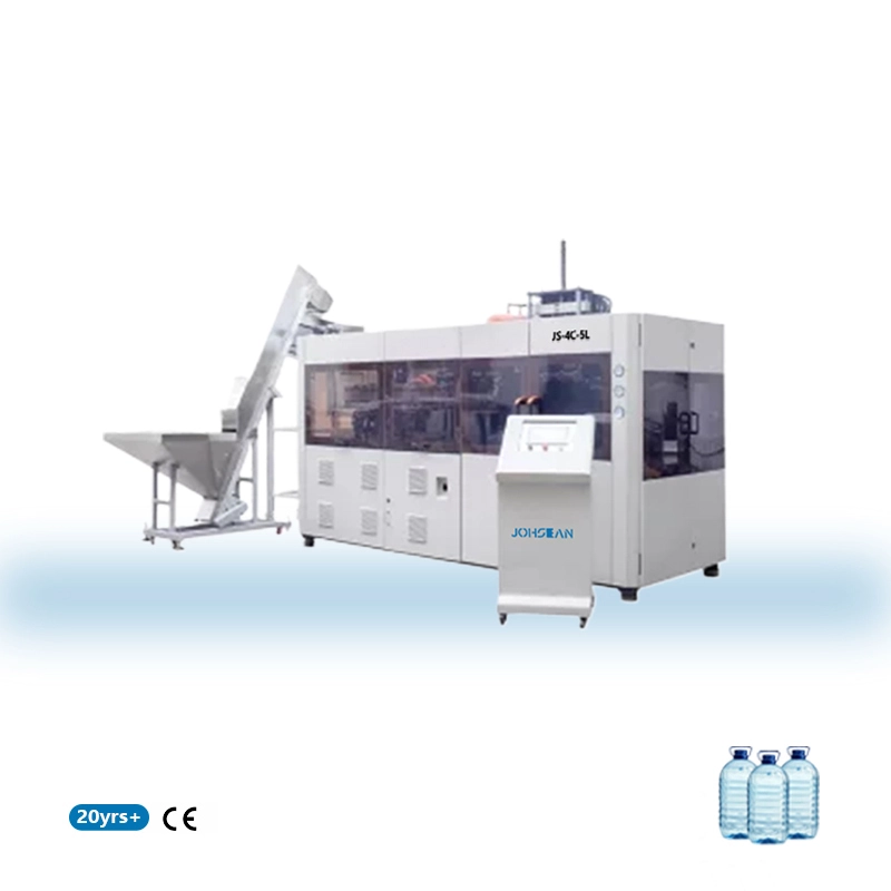 Machine de fabrication de bouteille en plastique JS-4C-5L Pet en plastique entièrement automatique 1