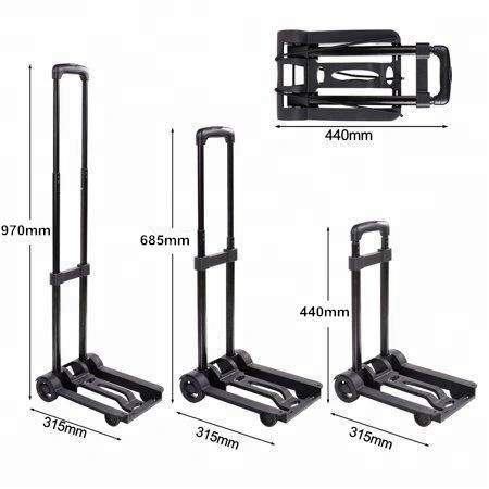 NB ZHONGYI Brand Portable Luggage Dolly Supplier 3