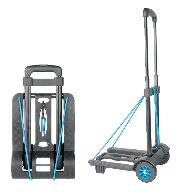 Portable Luggage Cart PP 4 Pieces Per Box 450x260x290mm Folding Trolley Portable Luggage Cart Manufacture 4