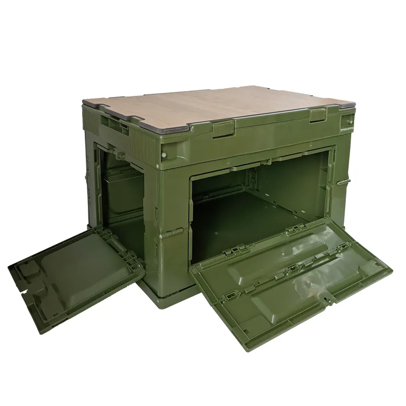 Hot Foldable Storage Bins with Lids CK50 NB ZHONGYI Brand 3