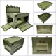 Hot Foldable Storage Bins with Lids CK50 NB ZHONGYI Brand 6