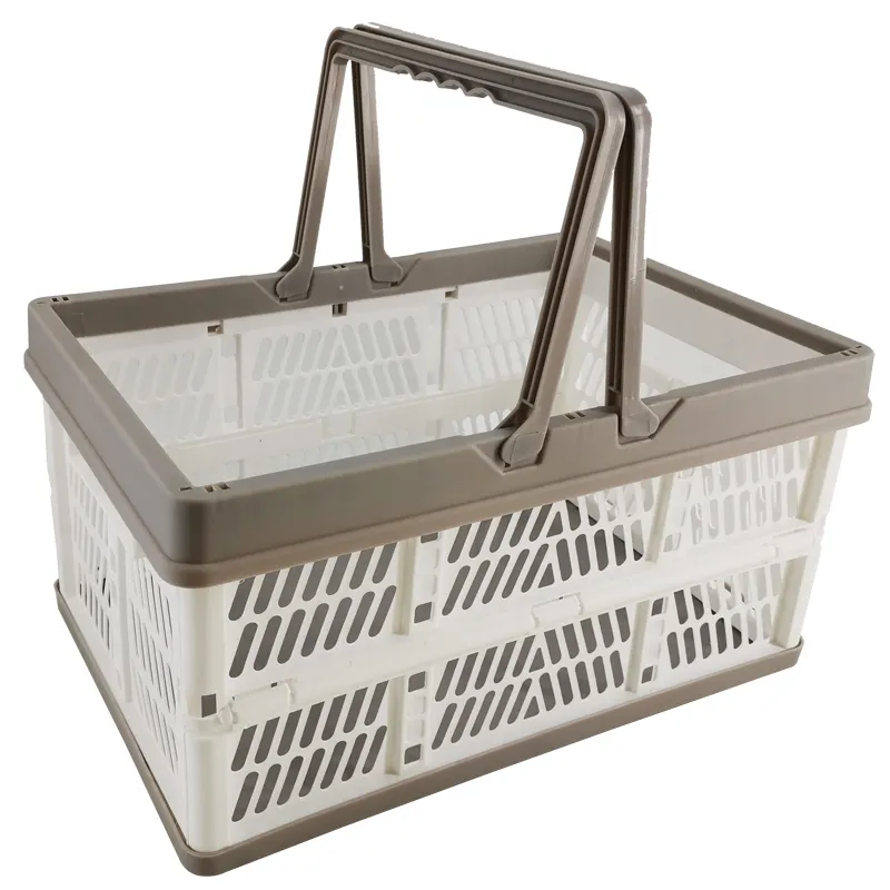Foldable Plastic Basket Plastic for Supermarket NB ZHONGYI 6