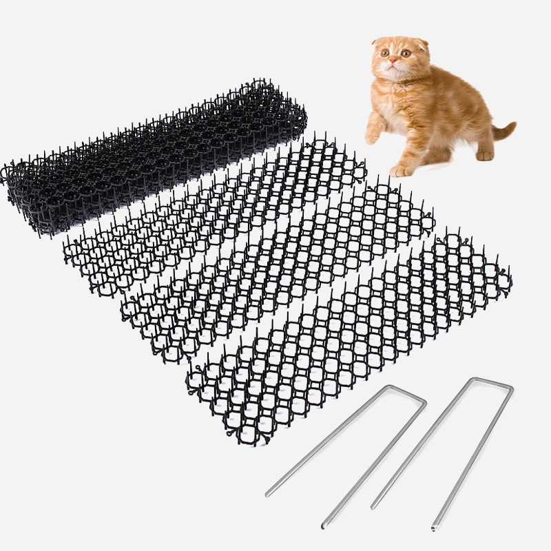Tapis répulsif extérieur pour chats, tapis de dissuasion pour animaux de compagnie, pour chats, chiens, parasites 1