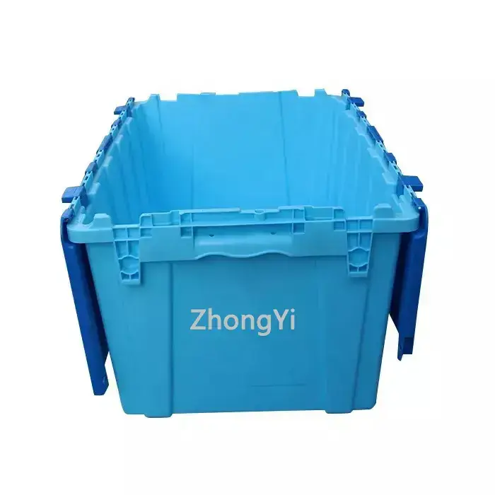 Moving Company Reusable Boxes Industrial Turnover Plastic Box NB ZHONGYI Brand >10kg 3