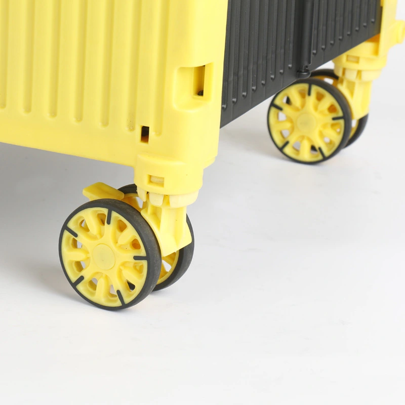 NB ZHONGYI Brand Shopping Cart for Stairs Manufacture Folding Portable Rolling Crate 3