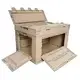 NB ZHONGYI Collapsible Storage Crate with Lid - 650*360*440mm 4