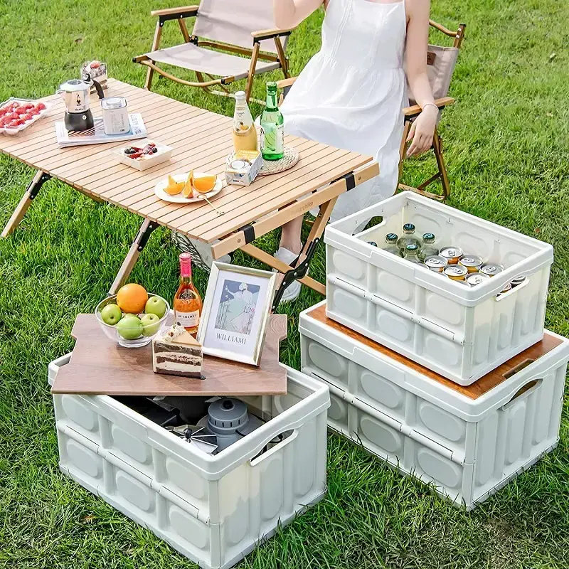 Collapsible Plastic Storage Crate ZY-L4 Plastic Storage Container NB ZHONGYI Brand 3