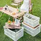 Collapsible Plastic Storage Crate ZY-L4 Plastic Storage Container NB ZHONGYI Brand 3