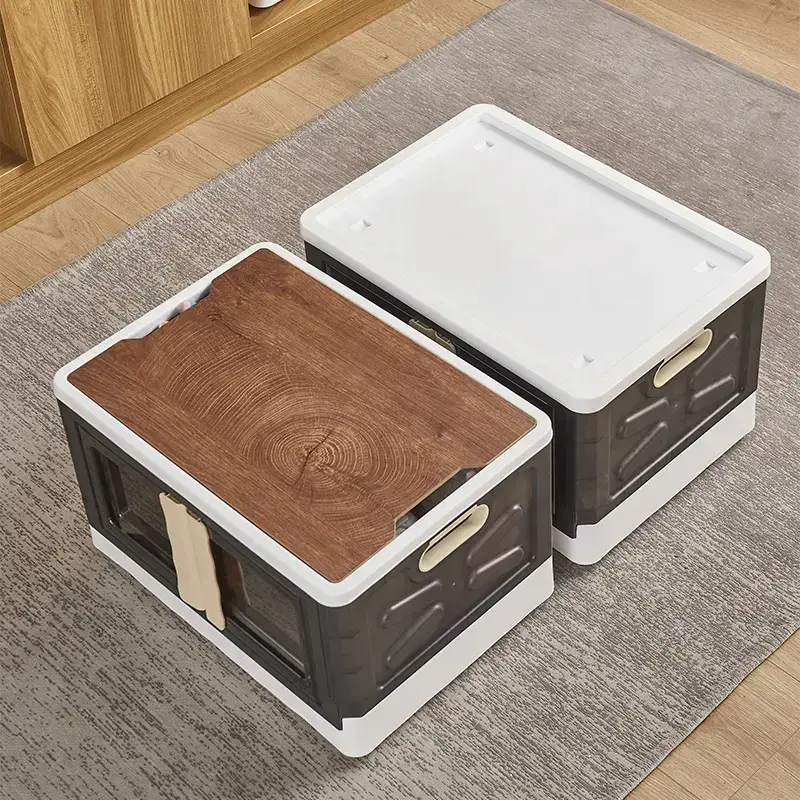 NB ZHONGYI Folding Lid Storage Bins 4