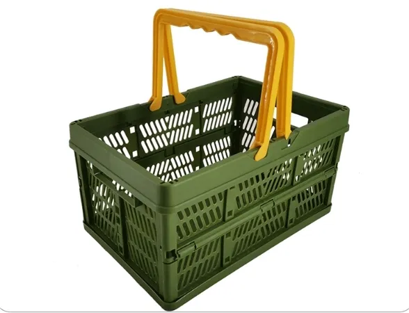 Collapsible Plastic Basket NB ZHONGYI,450*310*250mm PP 6