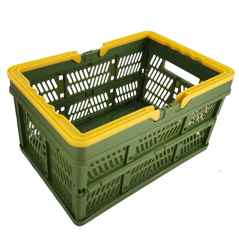 Collapsible Plastic Basket NB ZHONGYI,450*310*250mm PP 7
