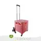 Folding Shopping Cart Stair Climbing Dolly Portable Rolling Crate Cart with Stair Climbing Wheels NB ZHONGYI Brand Company ZY-UW-3 425x410x505MM 1