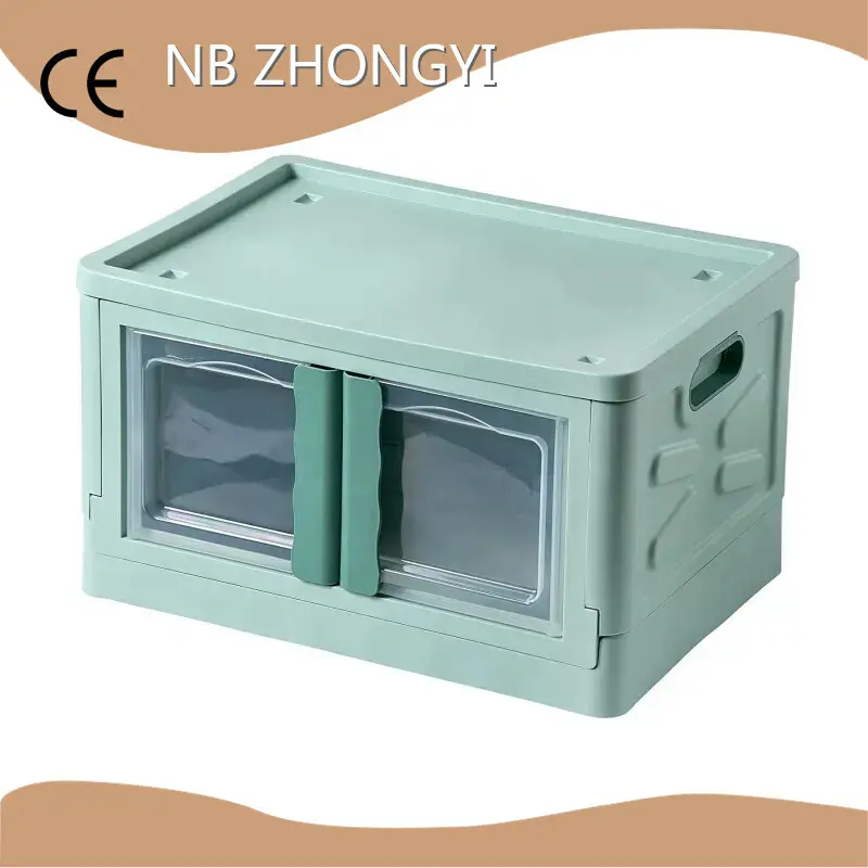 NB ZHONGYI Foldable Storage Crate - 64x39.5x37cm 1