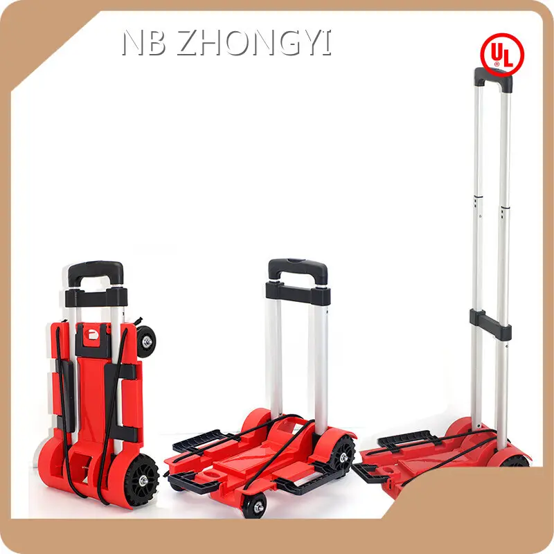 Portable Folding Luggage Trolley Can Be Customized 6 Pieces Per Box 450x260x445mm Portable Folding Luggage Trolley Manufacture 1