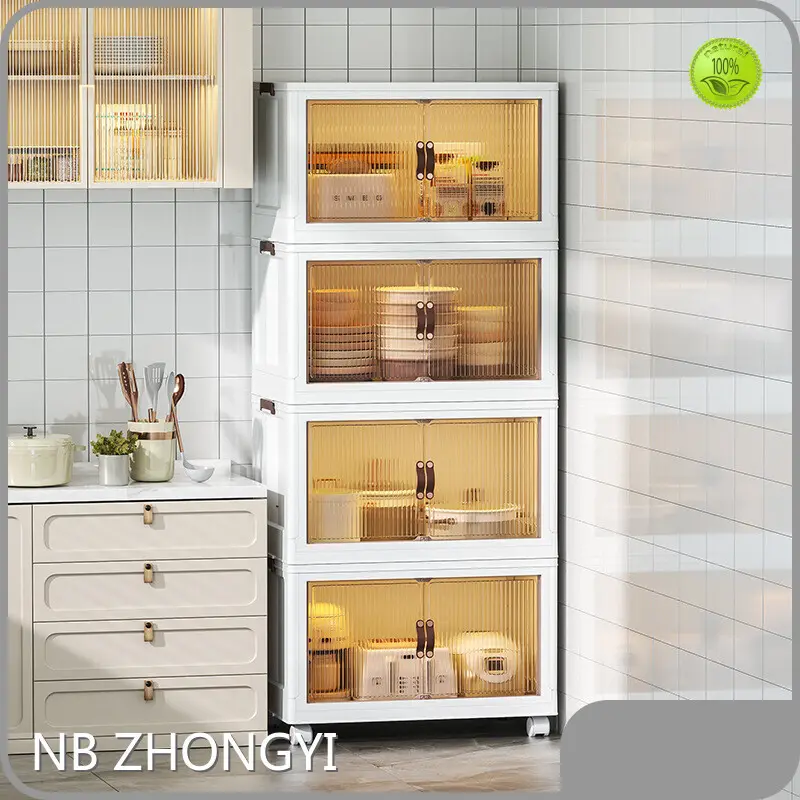 NB ZHONGYI Reusable Moving Bins Brand PP UV Printing 1Layer;2Layer;3Layer;4Layer;5Layer Custom 1