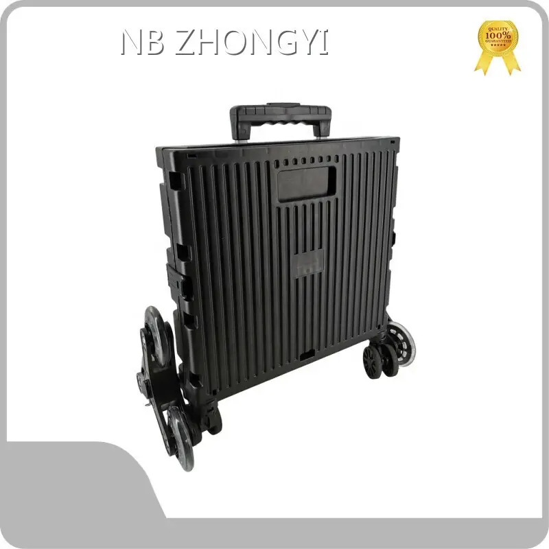 NB ZHONGYI Brand Stair Climbing Trolley Wheels Logo Can Be Customized Supplier 1