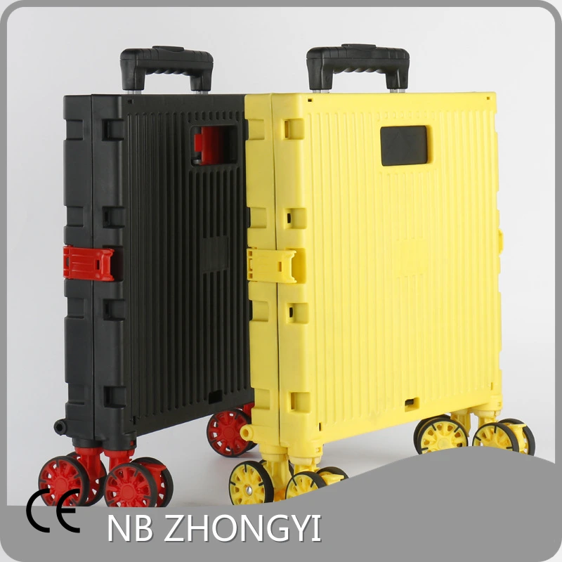 NB ZHONGYI Brand Shopping Cart for Stairs Manufacture Folding Portable Rolling Crate 1