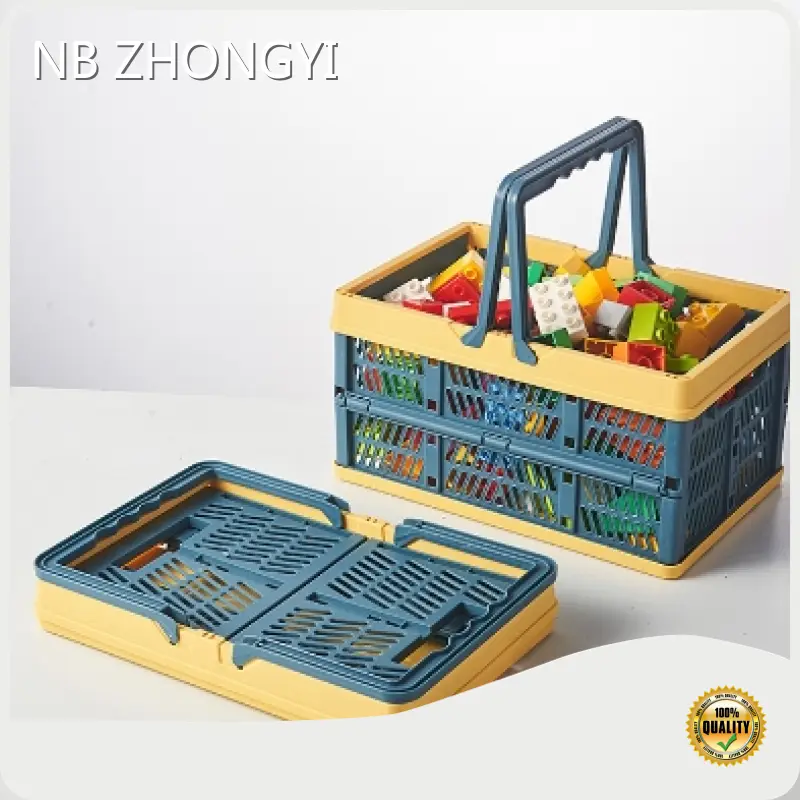 BestNB ZHONGYI Collapsible Plastic Basket for Shopping 1