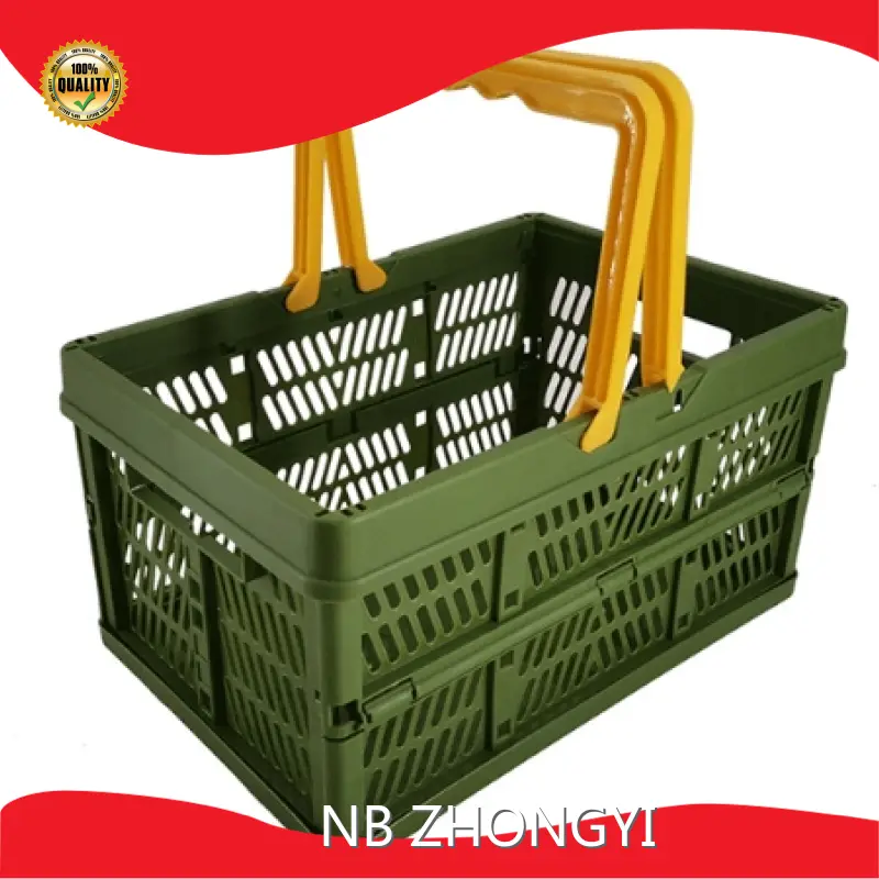 Custom Foldable Plastic Basket Manufacturer Manufacturer | NB ZHONGYI 1