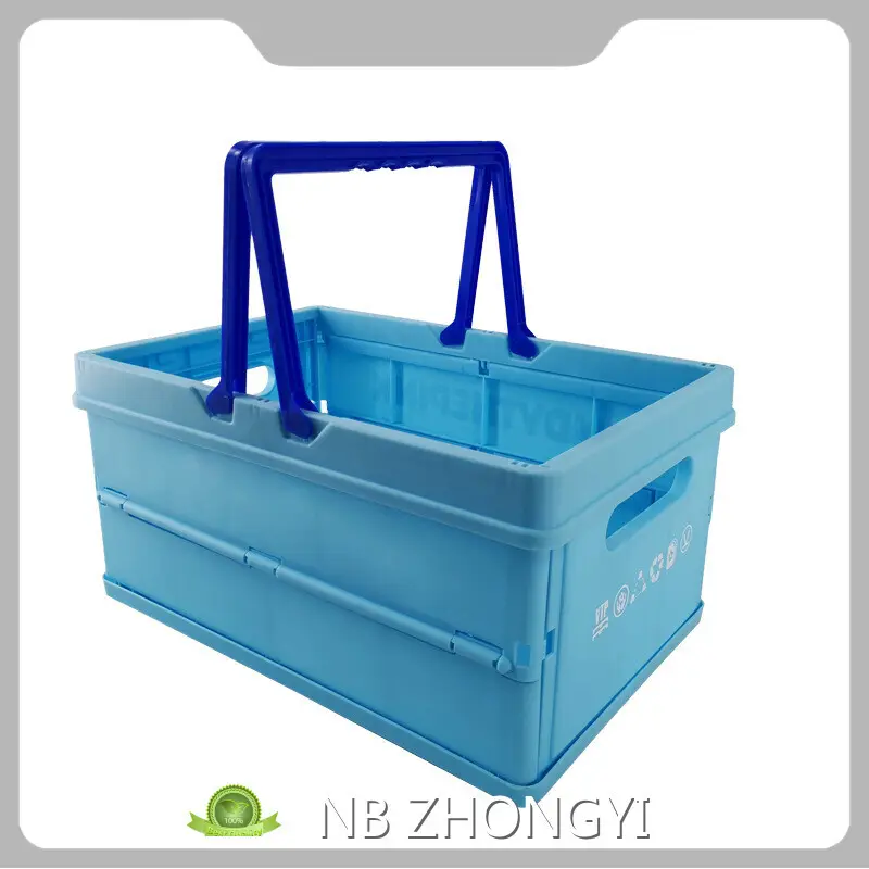 Top Folding Plastic Basket Supplier for Supermarket 1