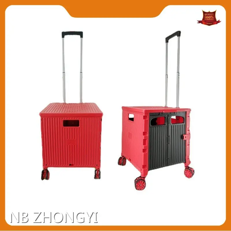 Folding Shopping Cart Stair Climbing Dolly NB ZHONGYI,425x410x505MM 1