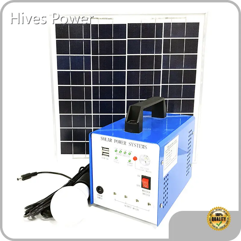 Custom Portable Power Station and Solar Panel Hives Power 1
