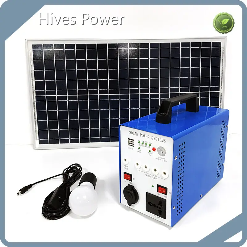 Portable Solar Generator Hives Power Manufacture 1