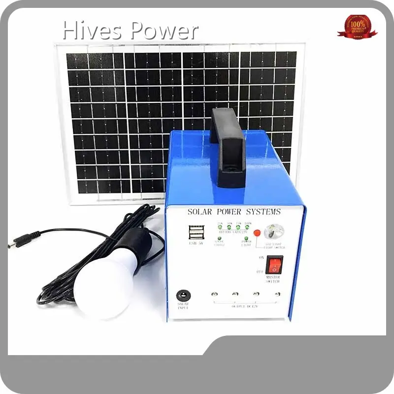 Portable Solar Generator with Panels Company 1