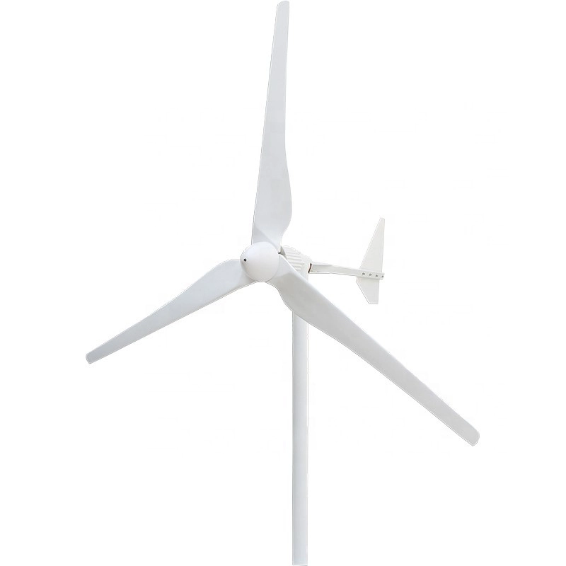 Horizontal axis small wind turbine L-shaped wind solar complementary permanent magnet direct drive for household fishermen 1