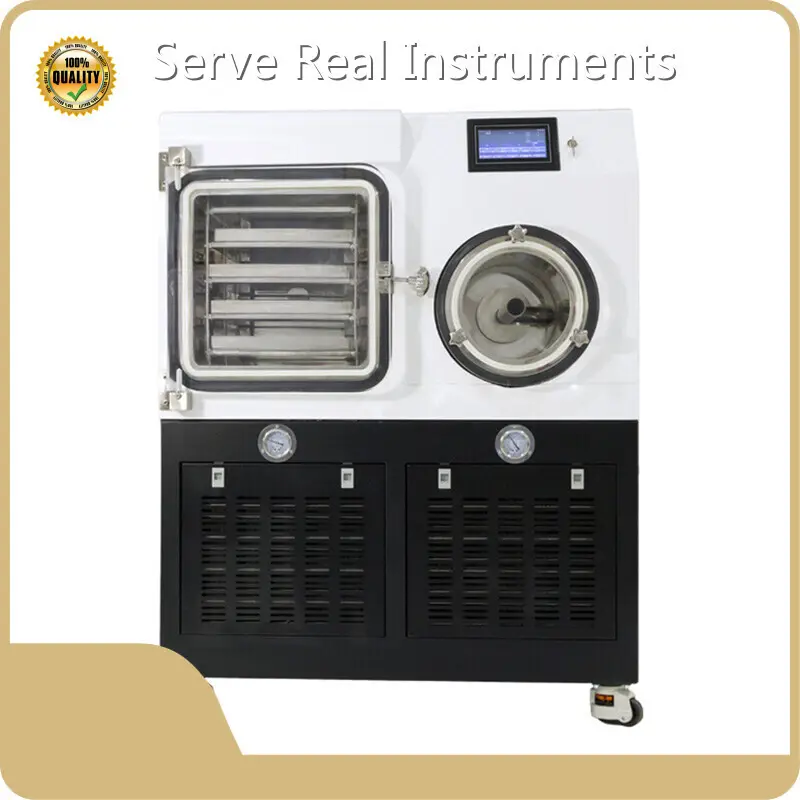 Liofilizador de laboratorio caliente Serve Real Instruments Marca 1