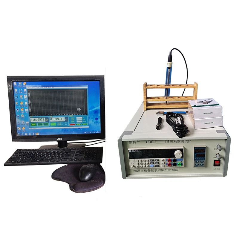 Тестер теплопроводности DRE-2A (метод переходной двойной горячей проволоки) 1