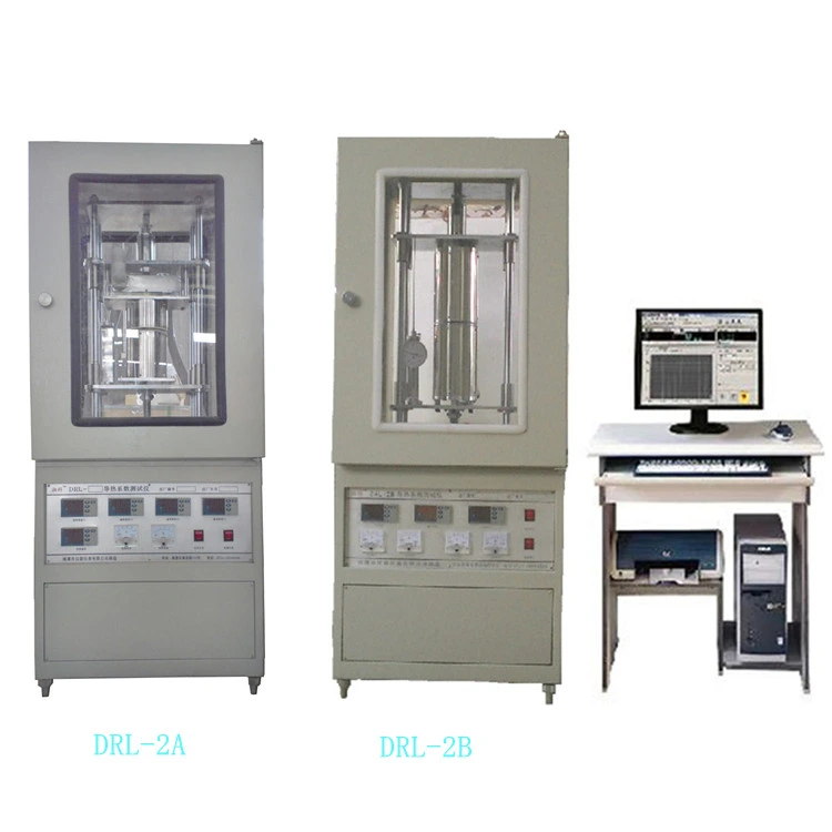 Probador de conductividad térmica DRL-2A (método de flujo de calor) 1