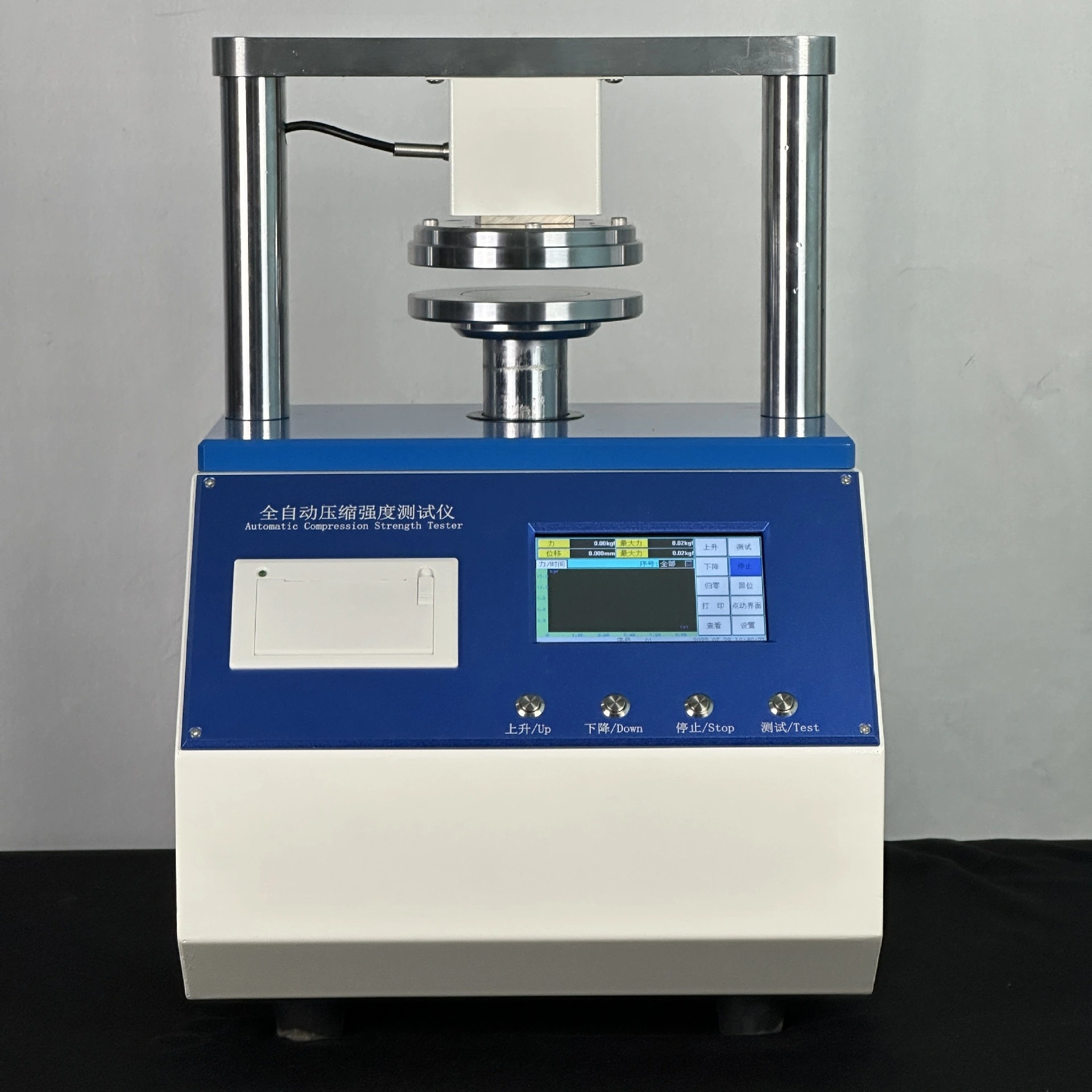 Automatic compressive strength test equipment for paper and cardboard RCT ECT FCT 1