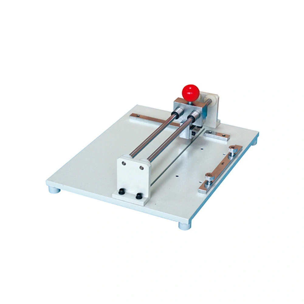 Corrugated cardboard sample cutter 1