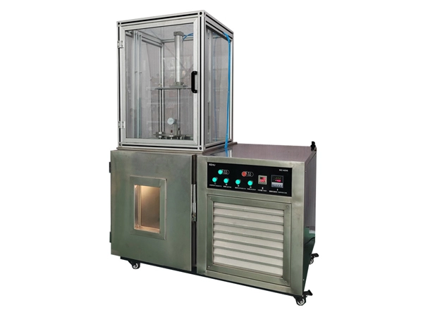 Low temperature compression permanent deformation test bench 1