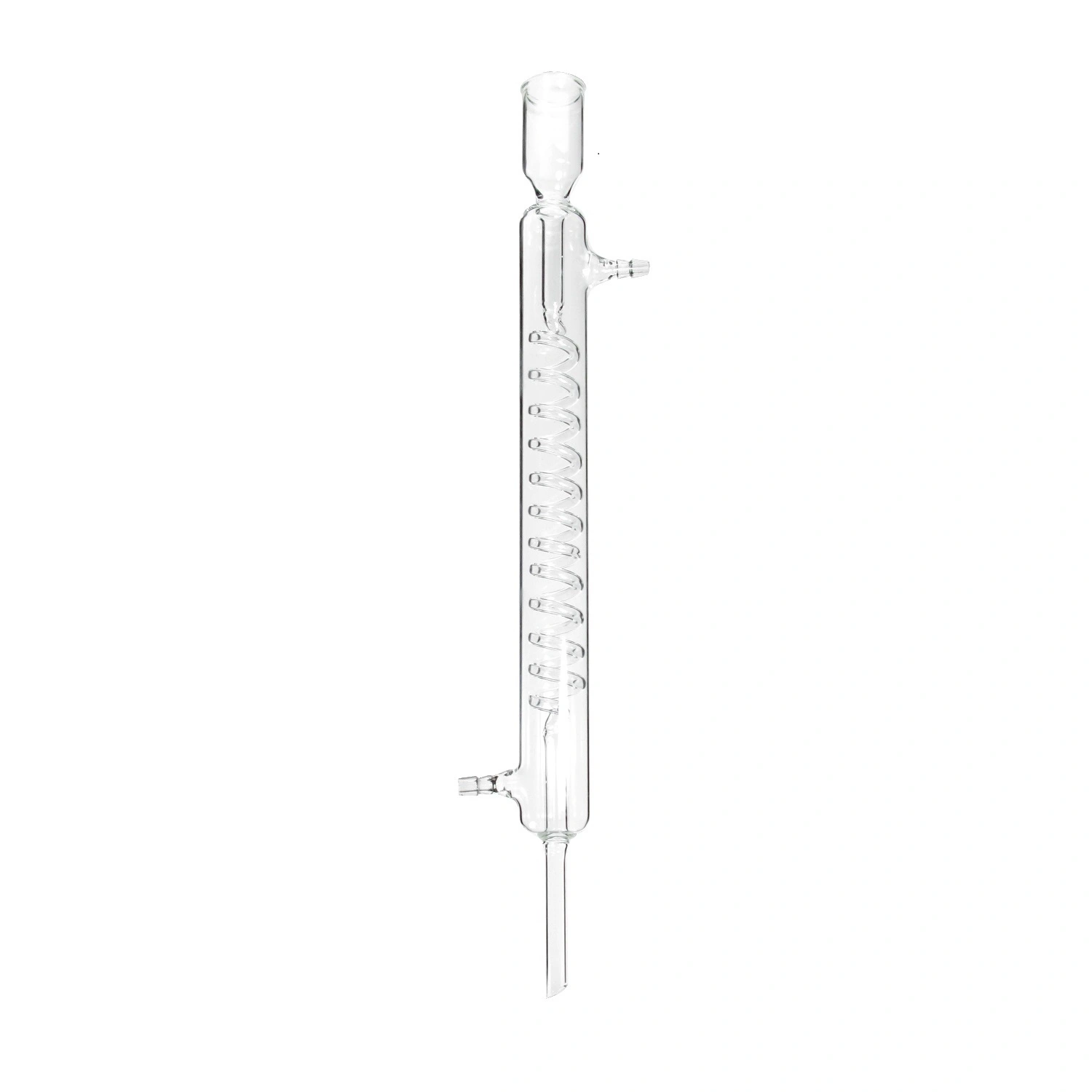 Tubo de condensador Graham de vidrio de borosilicato con espesor de pared de 3 mm 1
