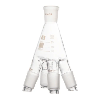 Receptor de vacío para destilación de vidrio de borosilicato para laboratorio 1