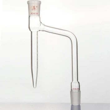 Receptor de destilación de vidrio de borosilicato para prueba de humedad de laboratorio 1