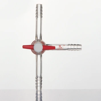 Lab Borosilicate Glass Joint T Type  Adapter Three Way（No grinding opening） 1