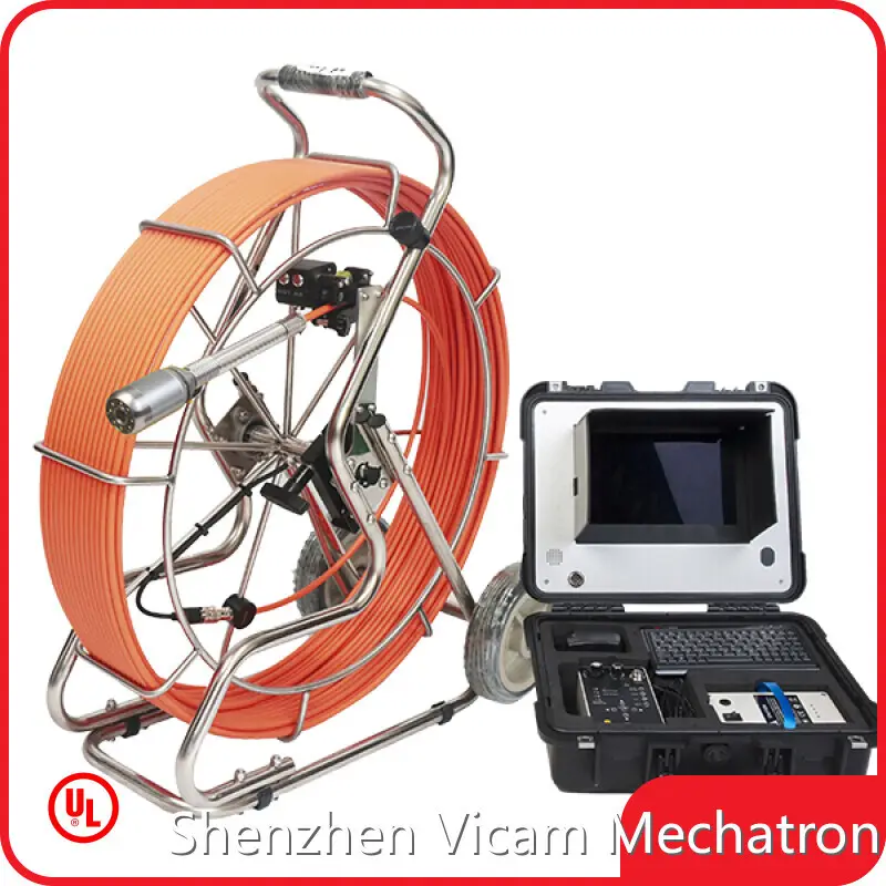 Sewer Inspection Camera for Sale 10 Inch IPS Screen 12V 8800mA Rechargeable Li-ion Battery Pack 1