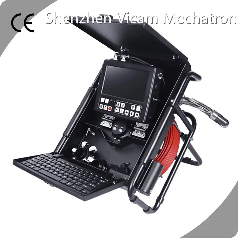 Push Rod Camera Brand 8 Inch HD IPS LCD Screen 7000mA Li-ion Rechargeable Battery 20m-60m Manufacture 1