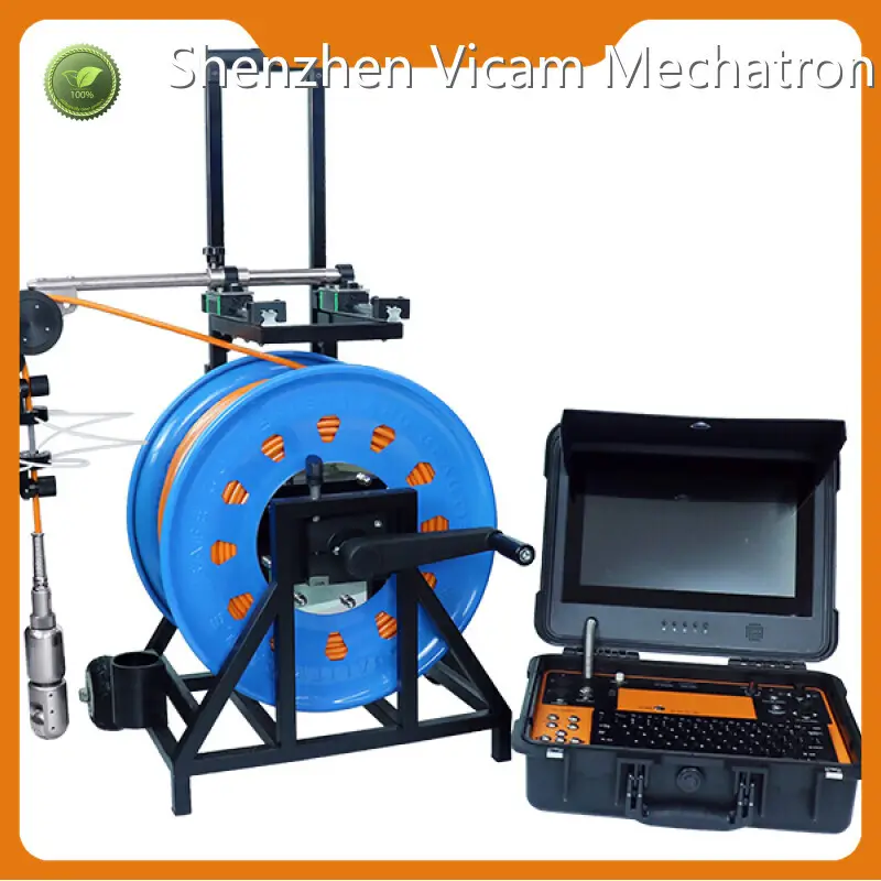 Underwater Video Camera with Cable 32.0kg for 100m Cable; 42.0kg for 200m Cable for Deep Well Inspection Brand V13-50PTS 1