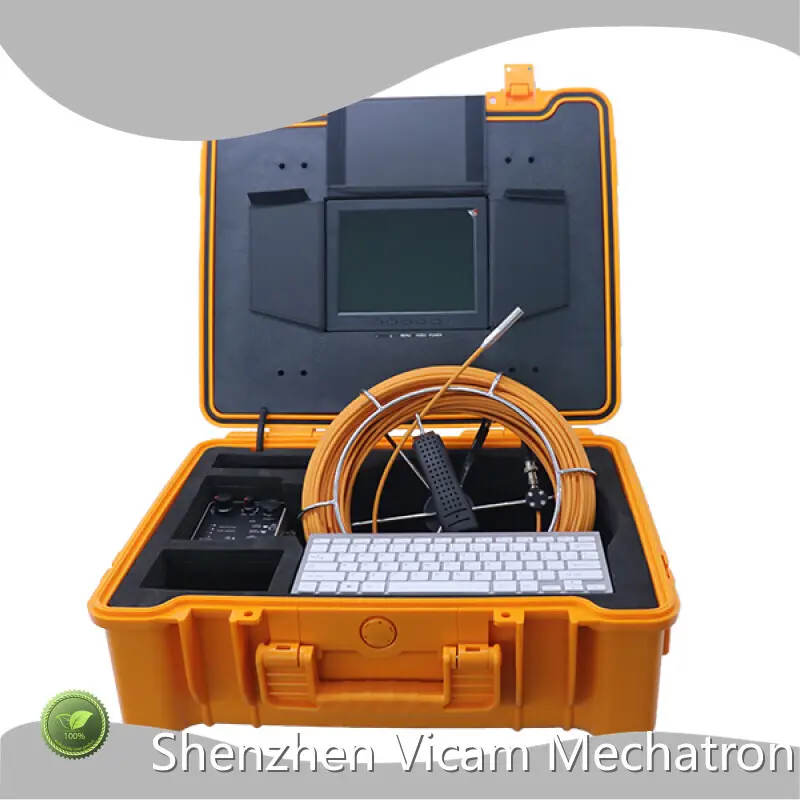 Plumbing Camera Brand 12V 6600mA Rechargeable Li-ion Battery Pack 8 Inch TFT LCD Screen 1