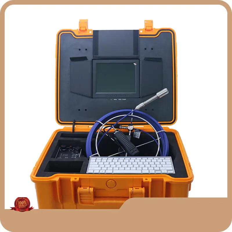 Quality Brand Pipe Inspection Camera Φ5.2mm X 20m Fibreglass Rod Push Cable & Reel 1