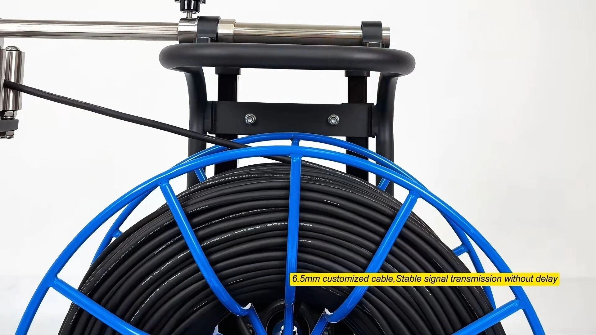 55mm AHD 100m Down View Underwater Pipe Borehole Inspection Camera 1