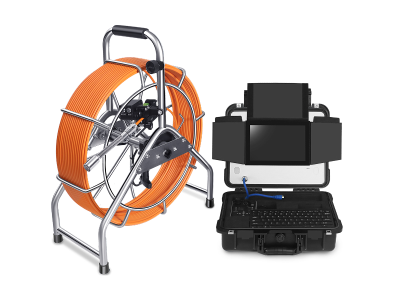 23mm self-leveling 60m 7mm Pipe Sewer Camera System 1