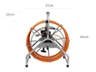 Large Pipe Inspection Camera Sewer Pipe Inspection Camera 12V 8800mA Rechargeable Li-ion Battery Pack Φ7mm Fiberglass Cable Factory 5