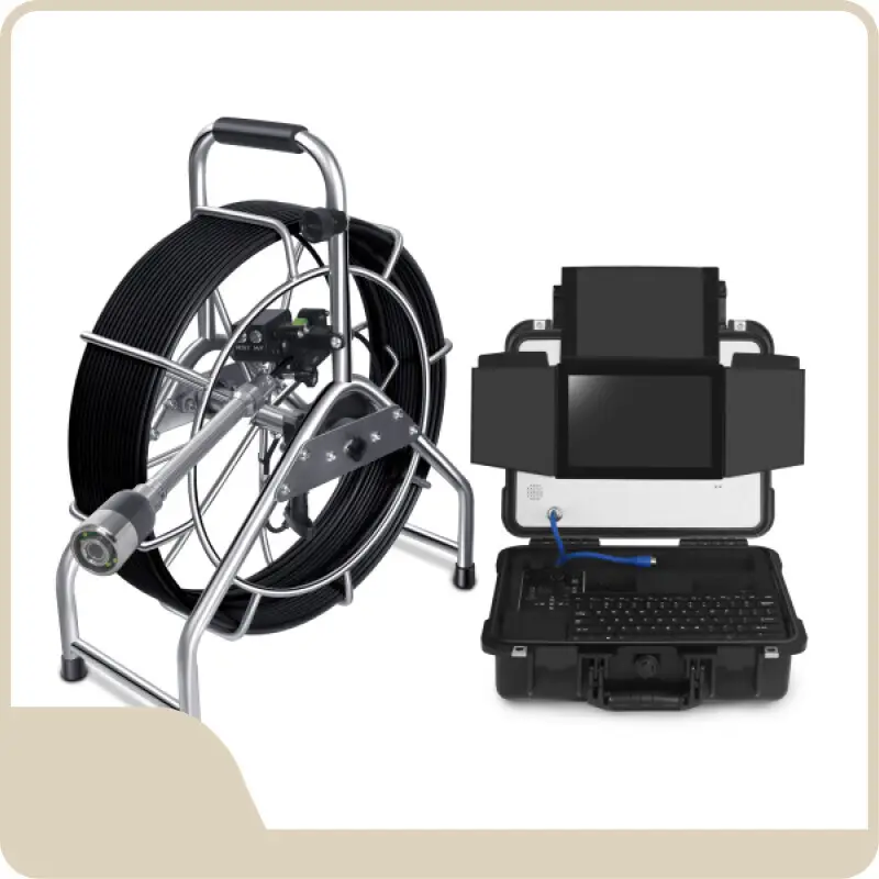 製品 下水道カメラとロケーター Φ40mm X 60mm 10インチIPSスクリーンメーカー 1