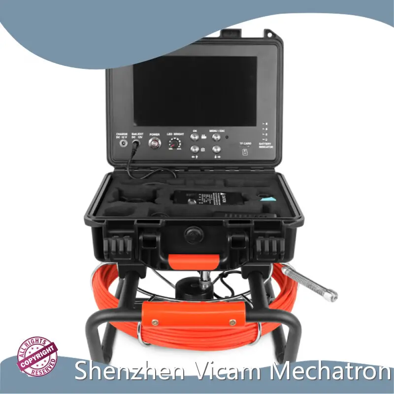 ポータブル130フィートカラー下水道排水管検査カメラ製品卸売 - 1